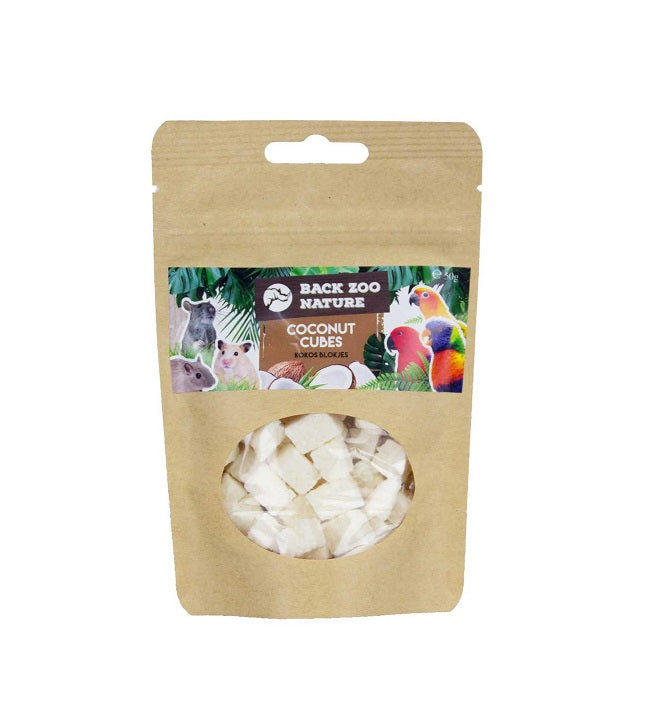 Back zoo nature coconut cubes 50 gram