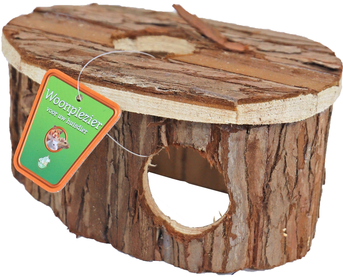Boon hamsterhuis ovaal natural, 17 cm.