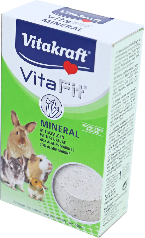Vitakraft knaagdier Vita Fit Mineral knaagsteen, 1 stuk.