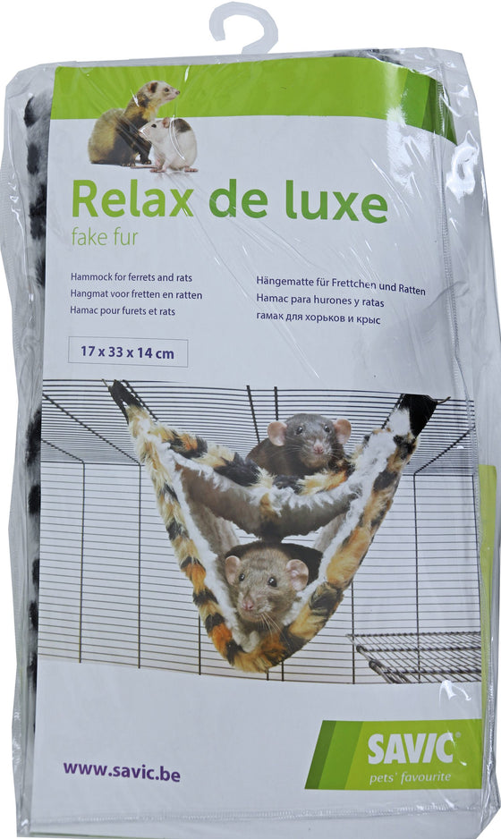 Savic tube fret/rat Relax de Luxe Fake-Fur (bont).