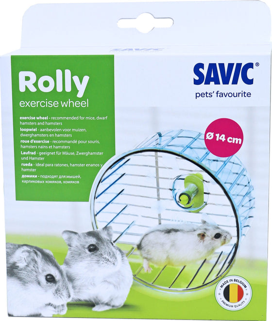Savic Rolly hamstermolen plastic, medium.