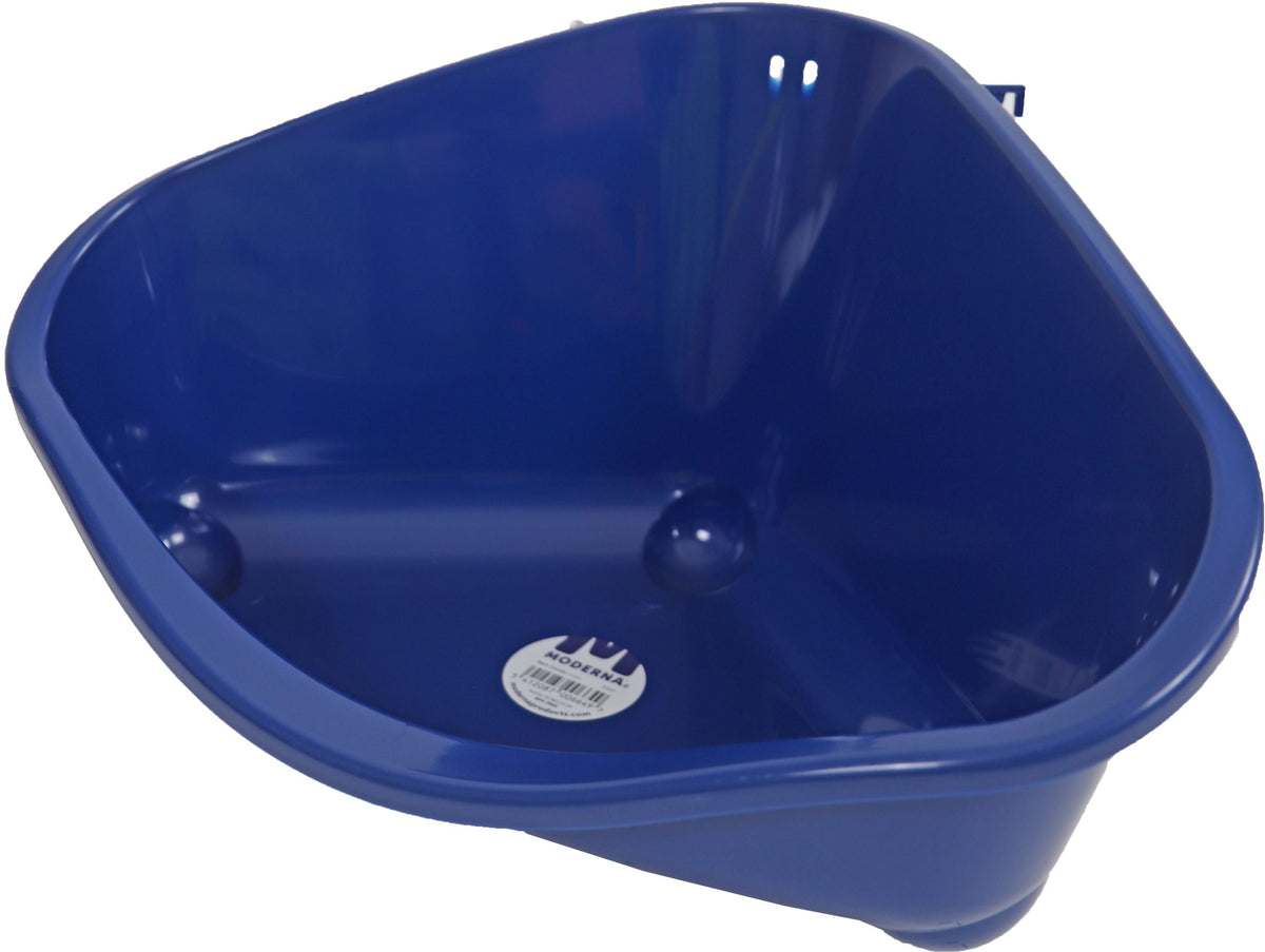 Moderna knaagdier-/kittentoilet met haak plastic blue berry, large.