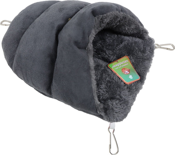 Boon knaagdier slaapzak pluche grijs, 25 cm.