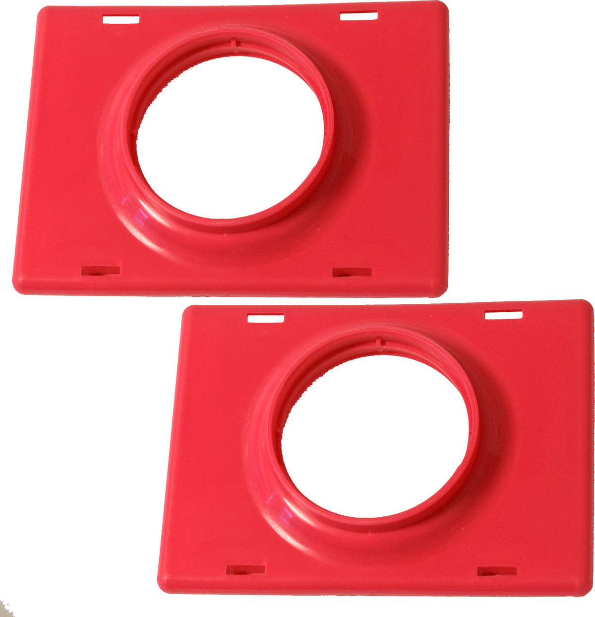 Voltregá pak à 2 plastic verbindingsplaatje, roze.