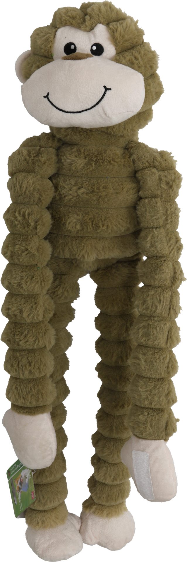 Boon hond speelgoed aap corduroy met piep 90cm