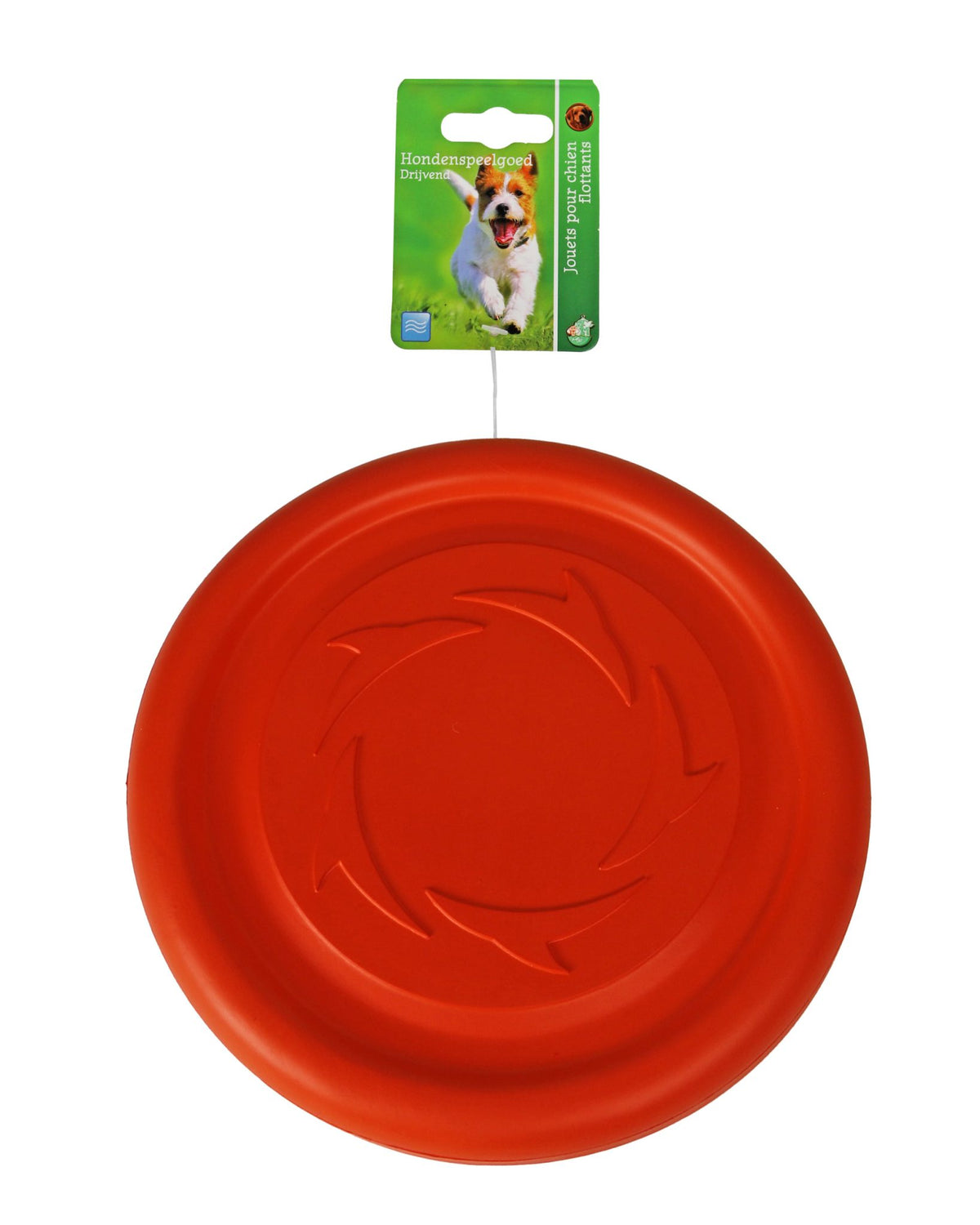 Boon apporteer frisbee EVA drijvend oranje 25cm
