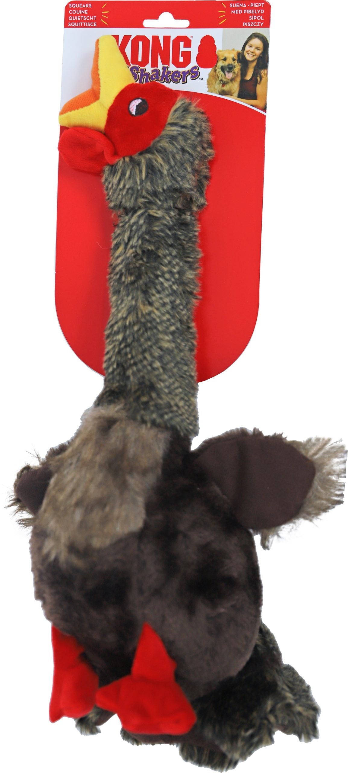 Kong hond Shakers Honkers kalkoen, large.