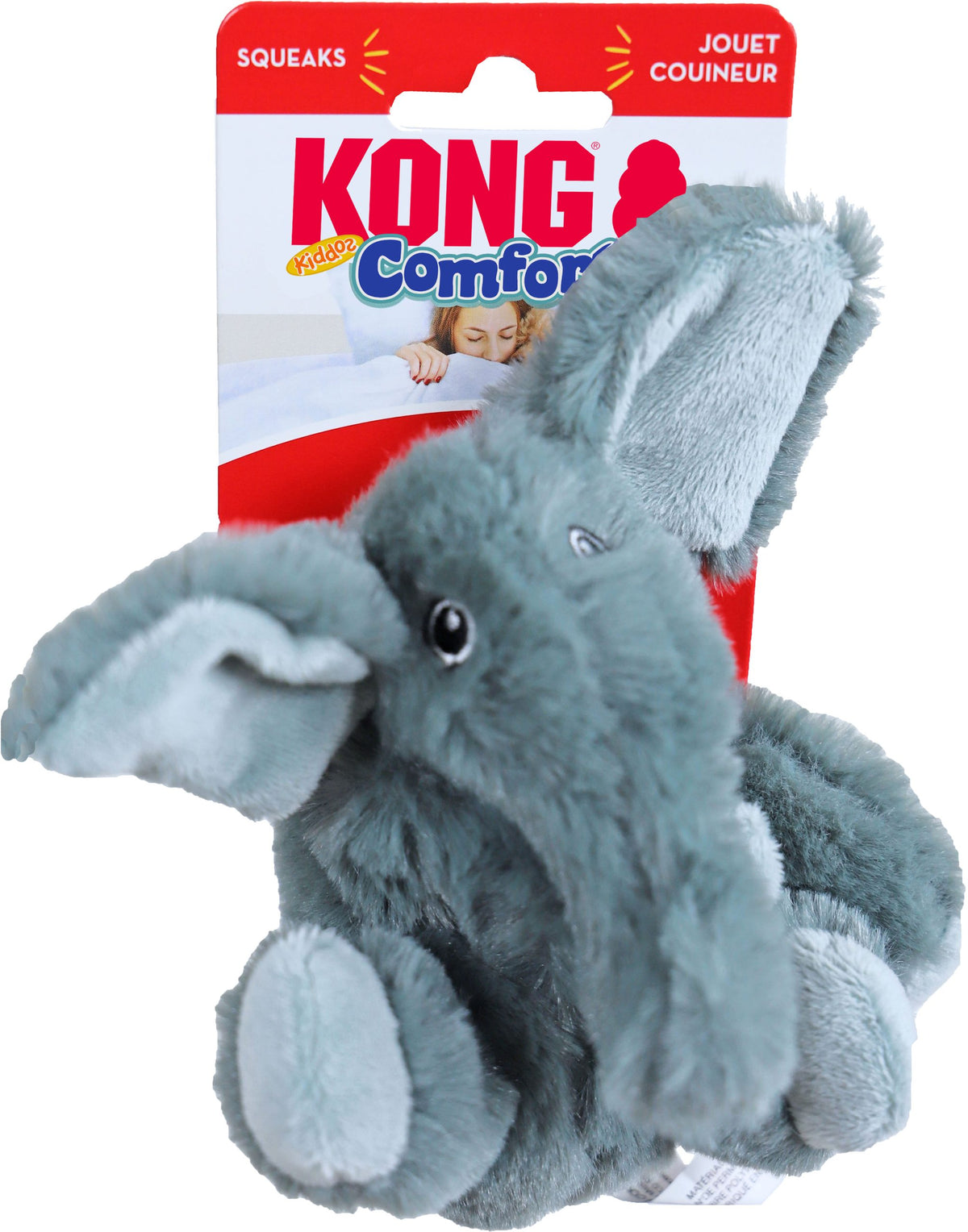 Kong hond Comfort Kiddos olifant, X-small.