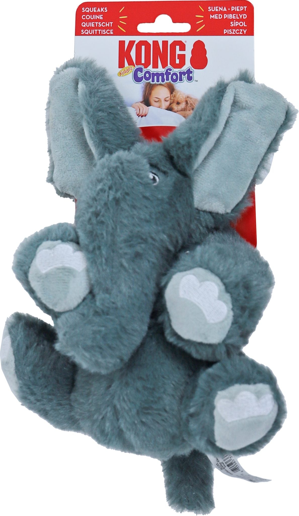 Kong hond Comfort Kiddos olifant, small.