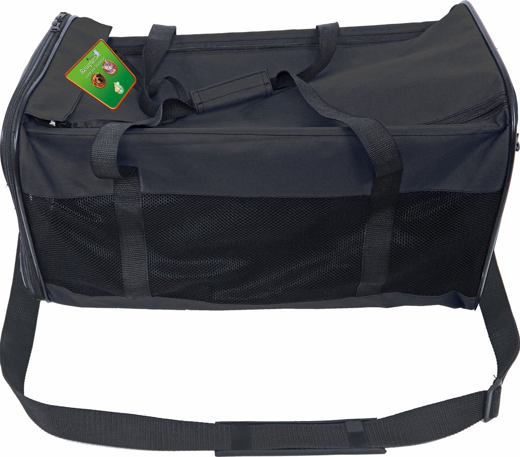 Draagtas nylon met draagband, large 55 cm.