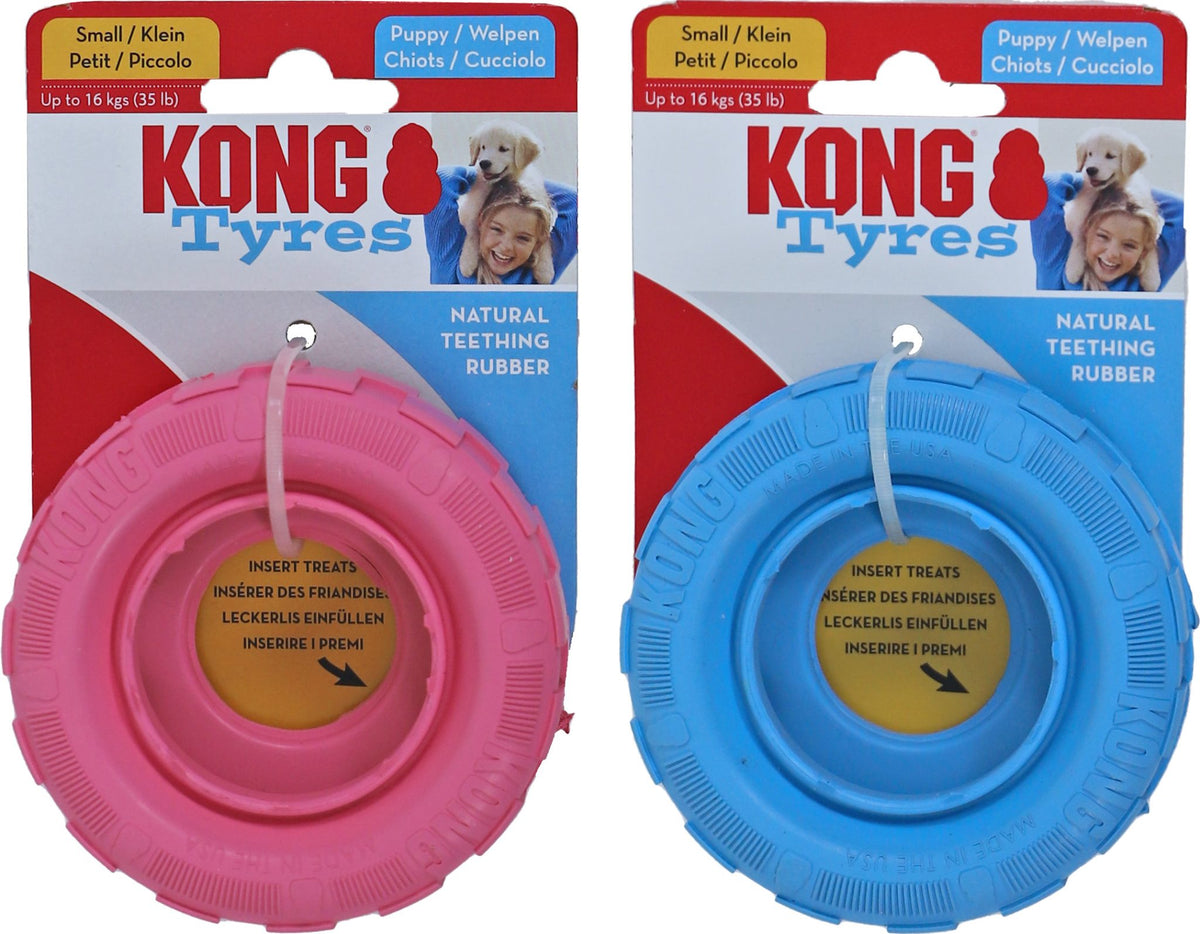 Kong hond Puppy Tyres, small.