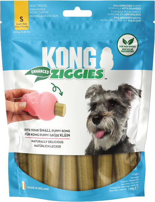 Kong ziggies enhanced puppy small 198 gram