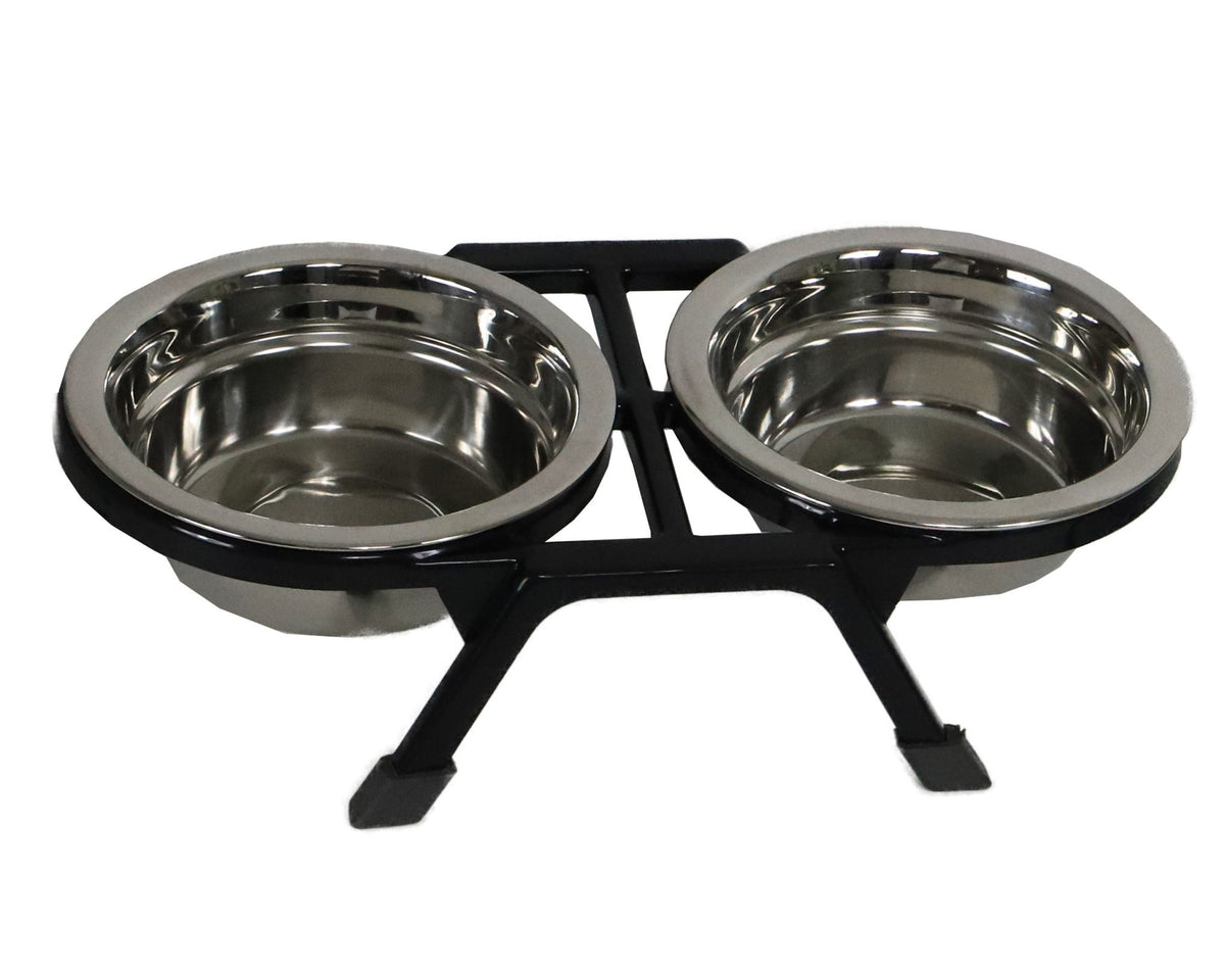 Boon dinnerset pl.+2 Rvs bakken zwart 11,5cm