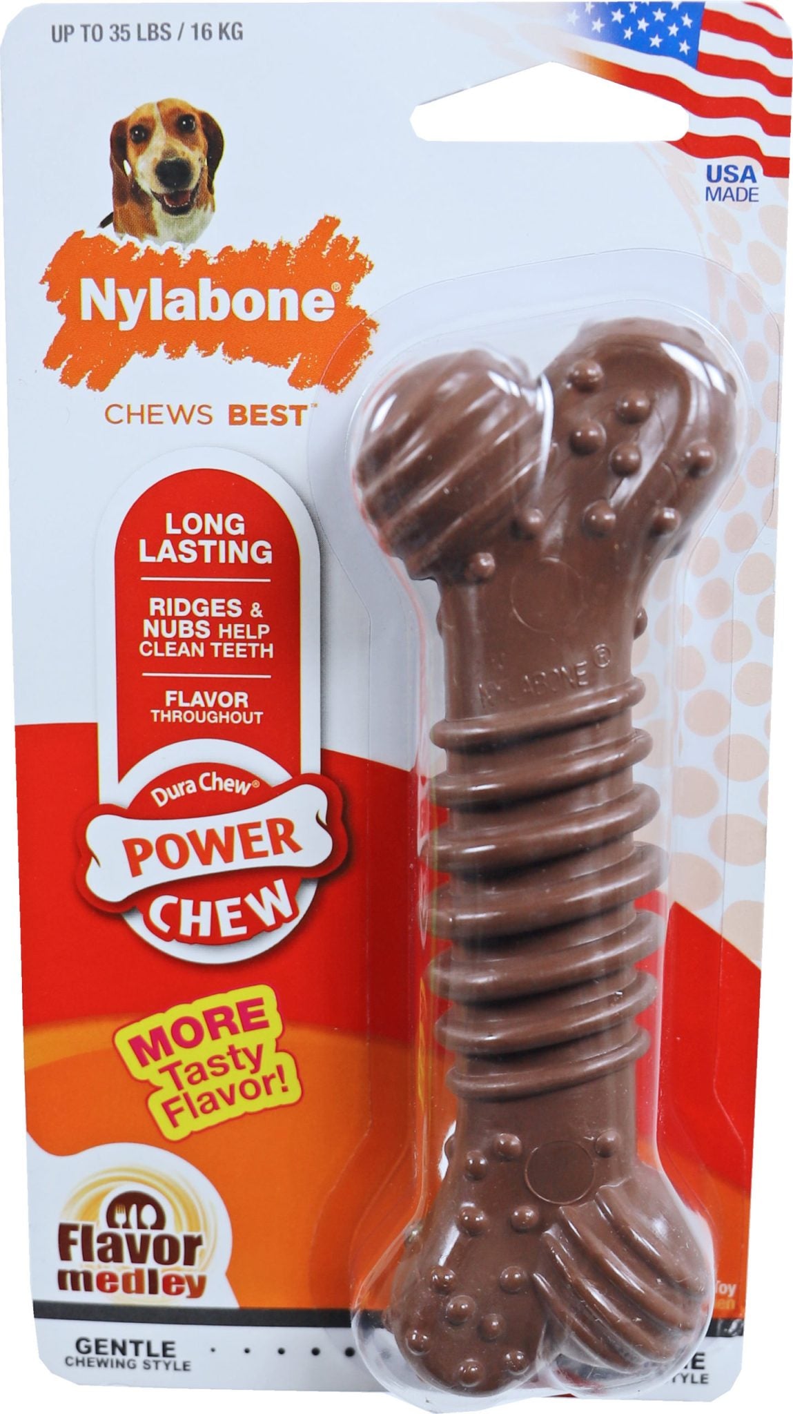 Nylabone Dura Chew bot met medley, M. (NCF303)