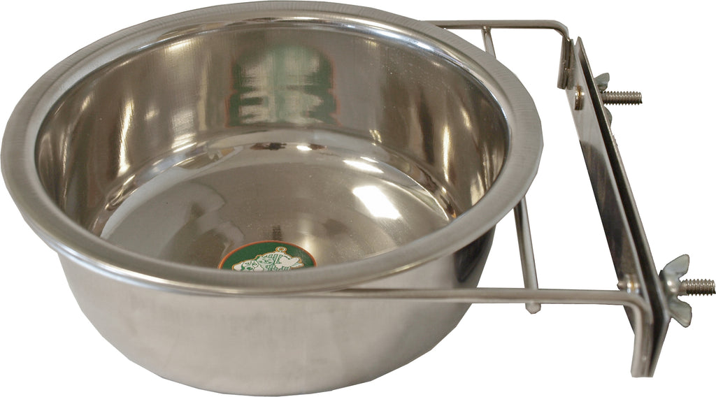 Boon hondenbak RVS met schroefhouder, 19 cm.