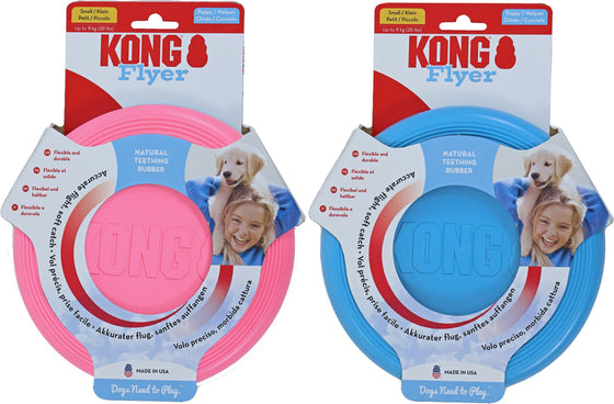 Kong hond Puppy flyer rubber.