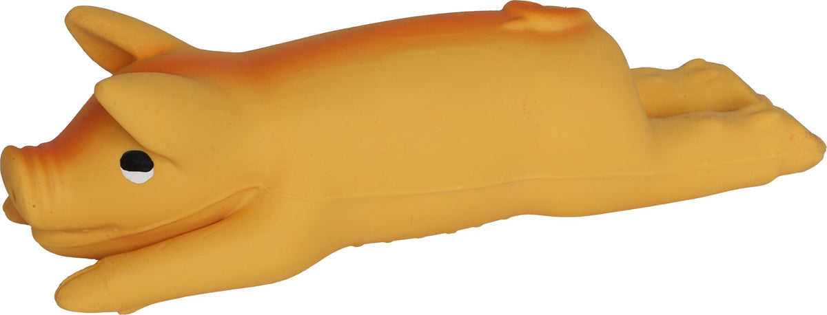 Boon hond speelgoed varken latex met knor 23cm