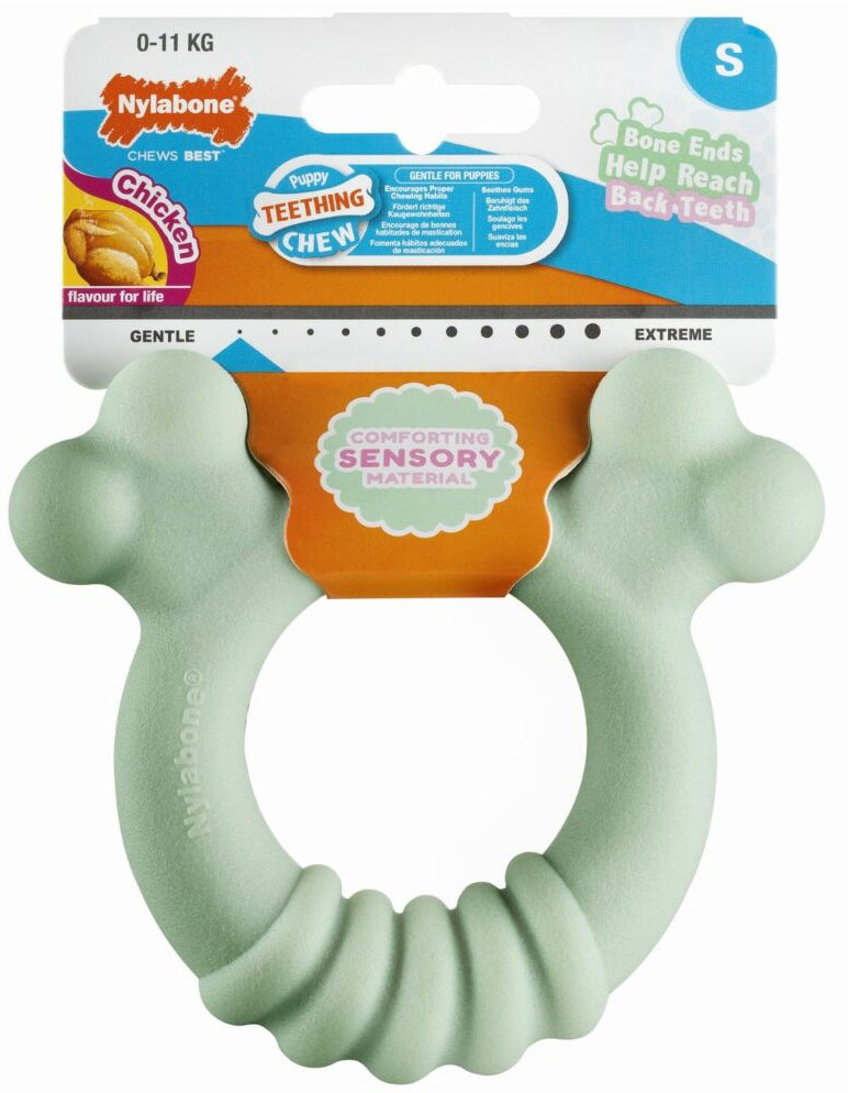Nylabone puppy tactile ring kip s