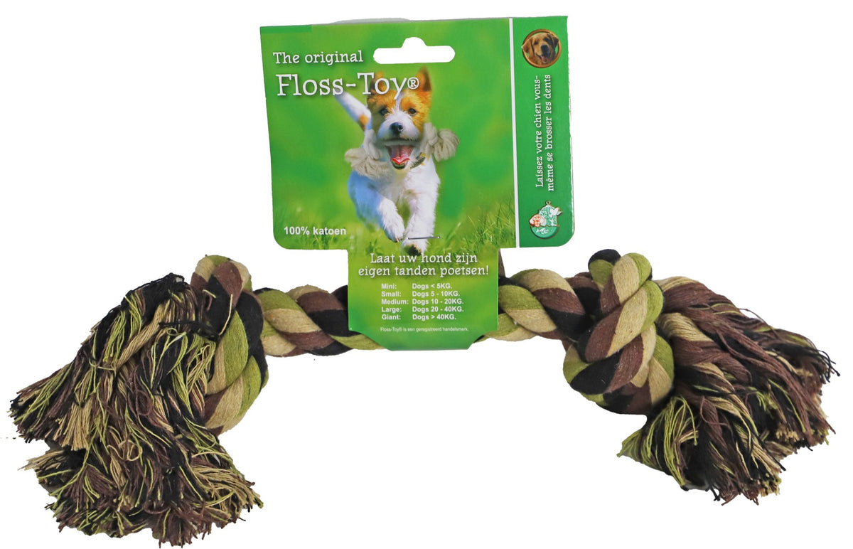 Boon floss toy camouflage medium