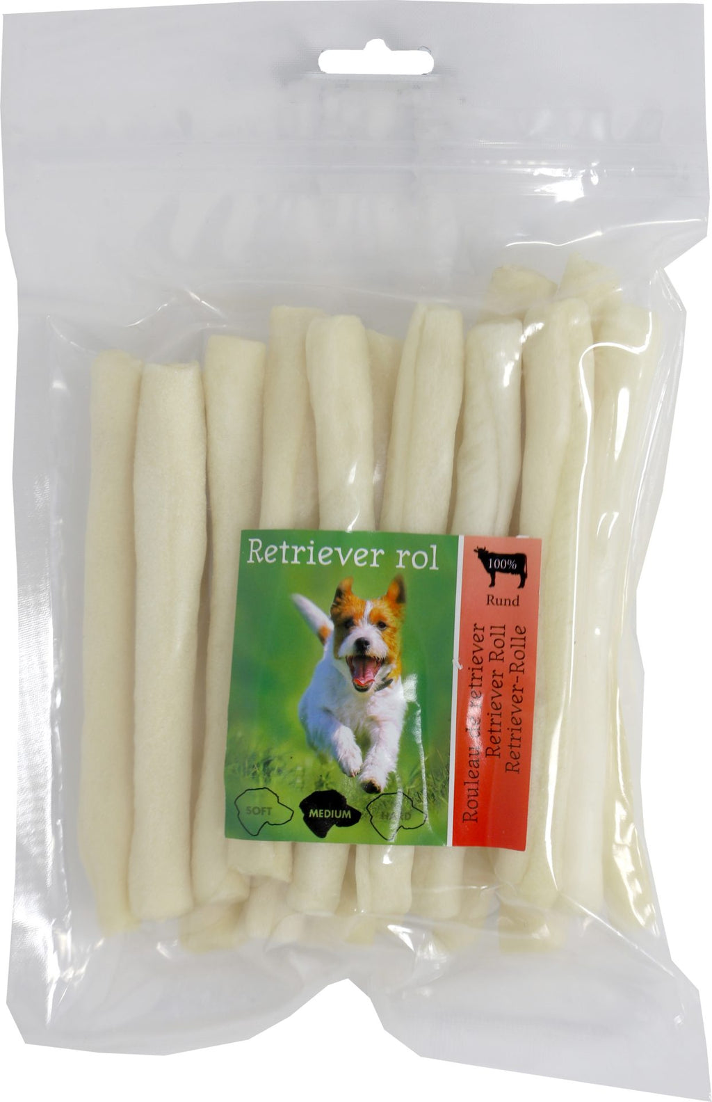 Boon retriever roll 15cm zak a 15 stuks