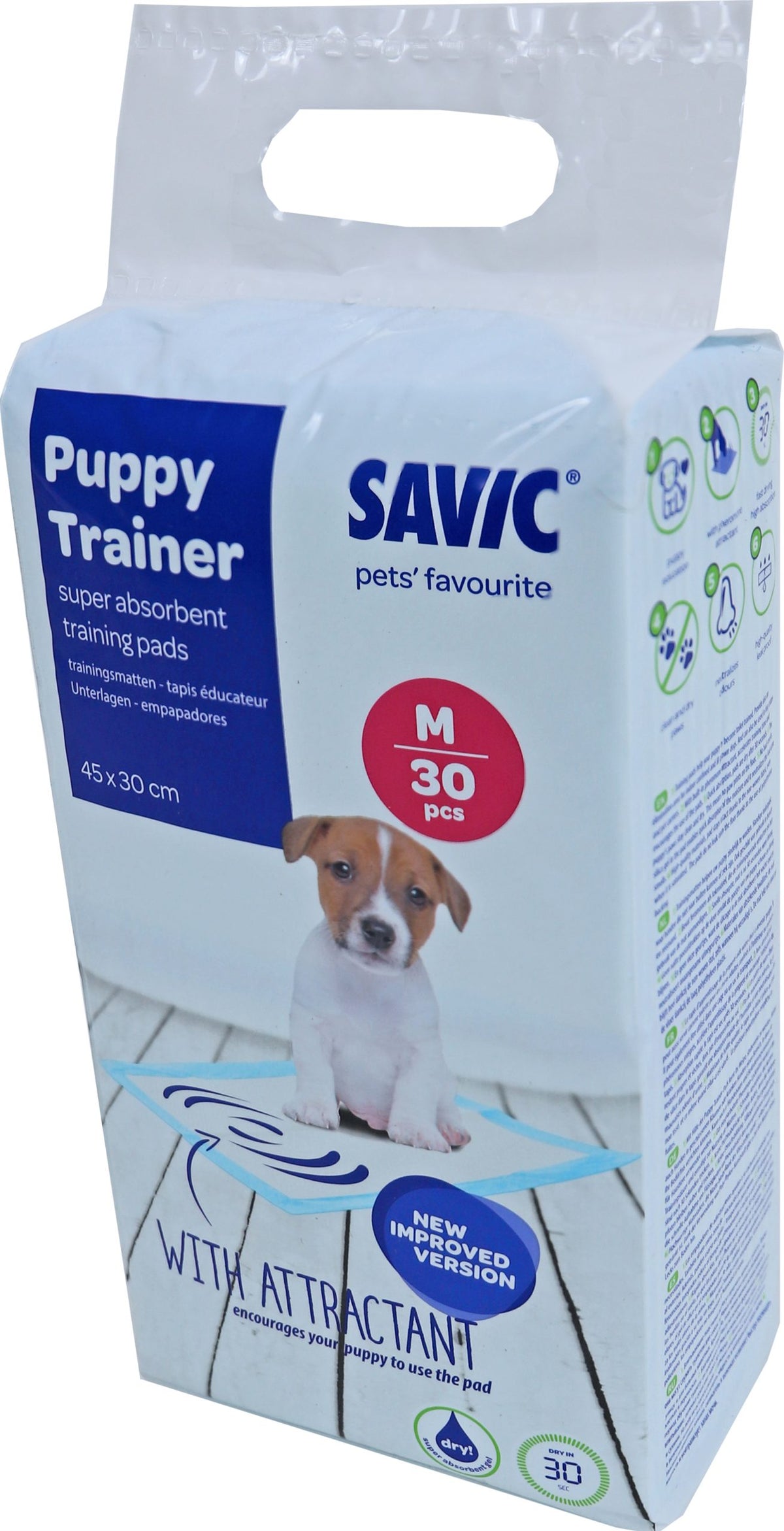 Savic puppy trainer medium, pak a 30 navulpads.