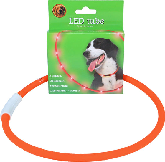 Boon LED tube verstelbaar oranje 20-70 cm, USB oplaadbaar.