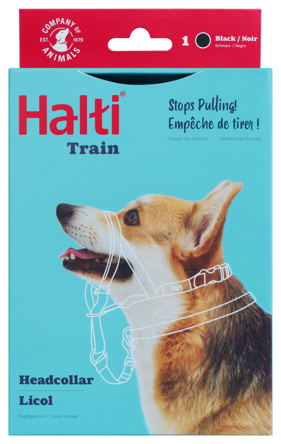 Company of animals halti zwart nr 1