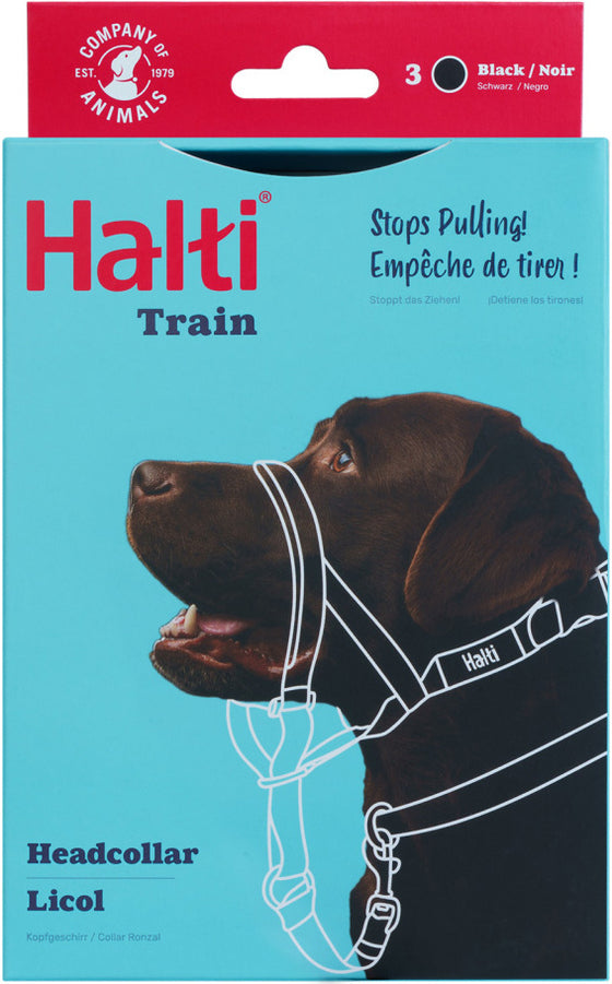 Company of animals halti zwart nr 3