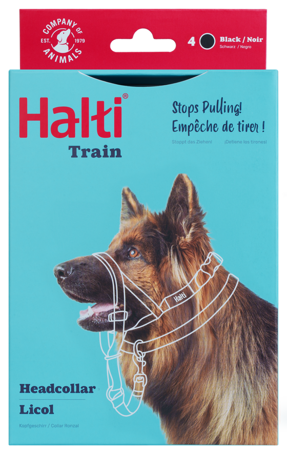 Company of animals halti zwart nr 4