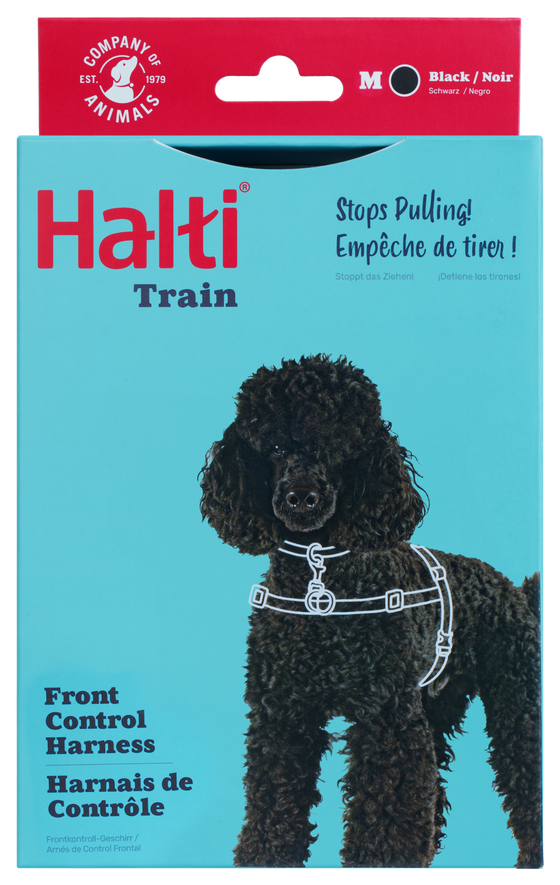 Company of animals halti frontcontrol harness rood/zwart medium