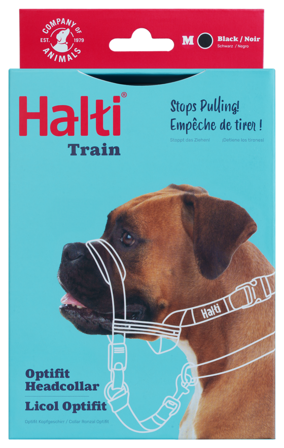 Company of animals halti optifit zwart medium