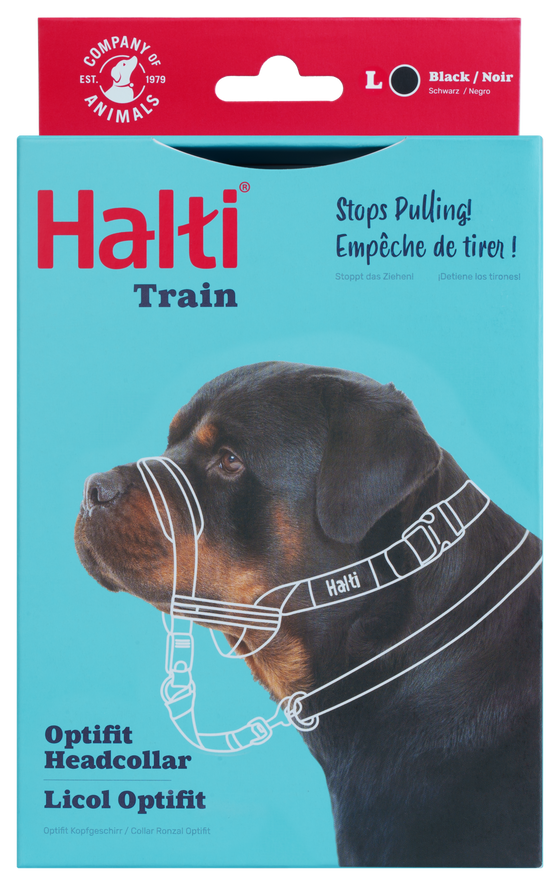 Company of animals halti optifit zwart large