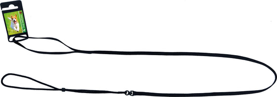 Boon Dog fashion nylon showlijn 0.8 cm x 130 cm, zwart.