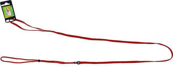 Boon Dog fashion nylon showlijn 0.8 cm x 130 cm, rood.
