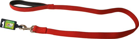 Boon Dog fashion lijn nylon “SP” dubbel 20 mm x 130 cm, rood.