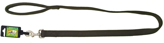 Boon Dog fashion lijn nylon “SP” dubbel 25 mm x 130 cm, zwart.