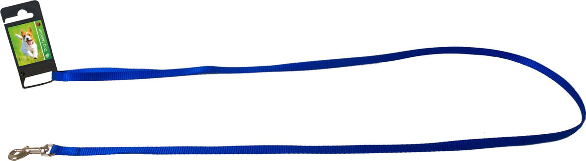 Boon Dog fashion lijn nylon enkel 10 mm x 130 cm, blauw.