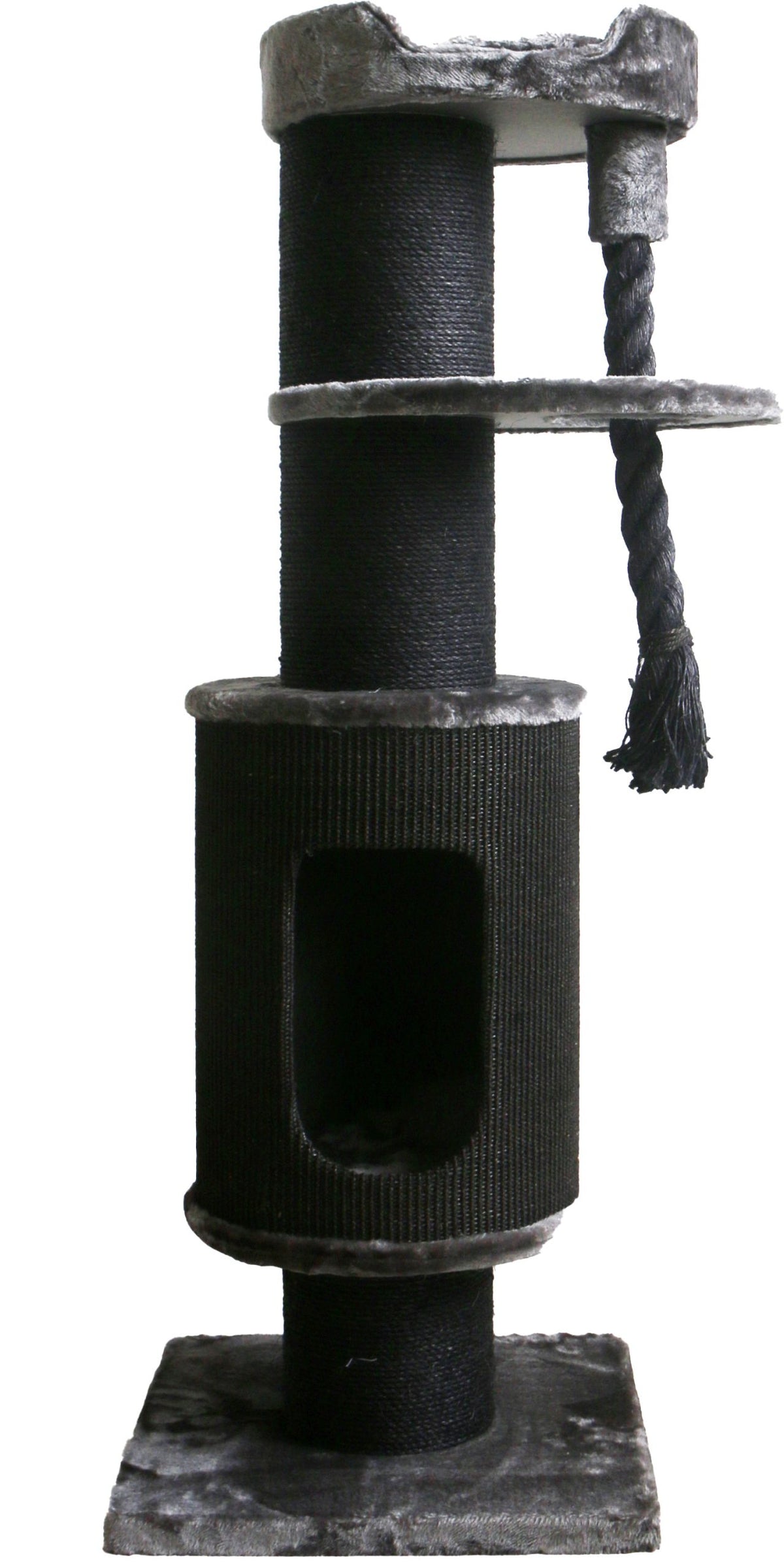 Boon krabpaal butora zwart / grijs 131cm