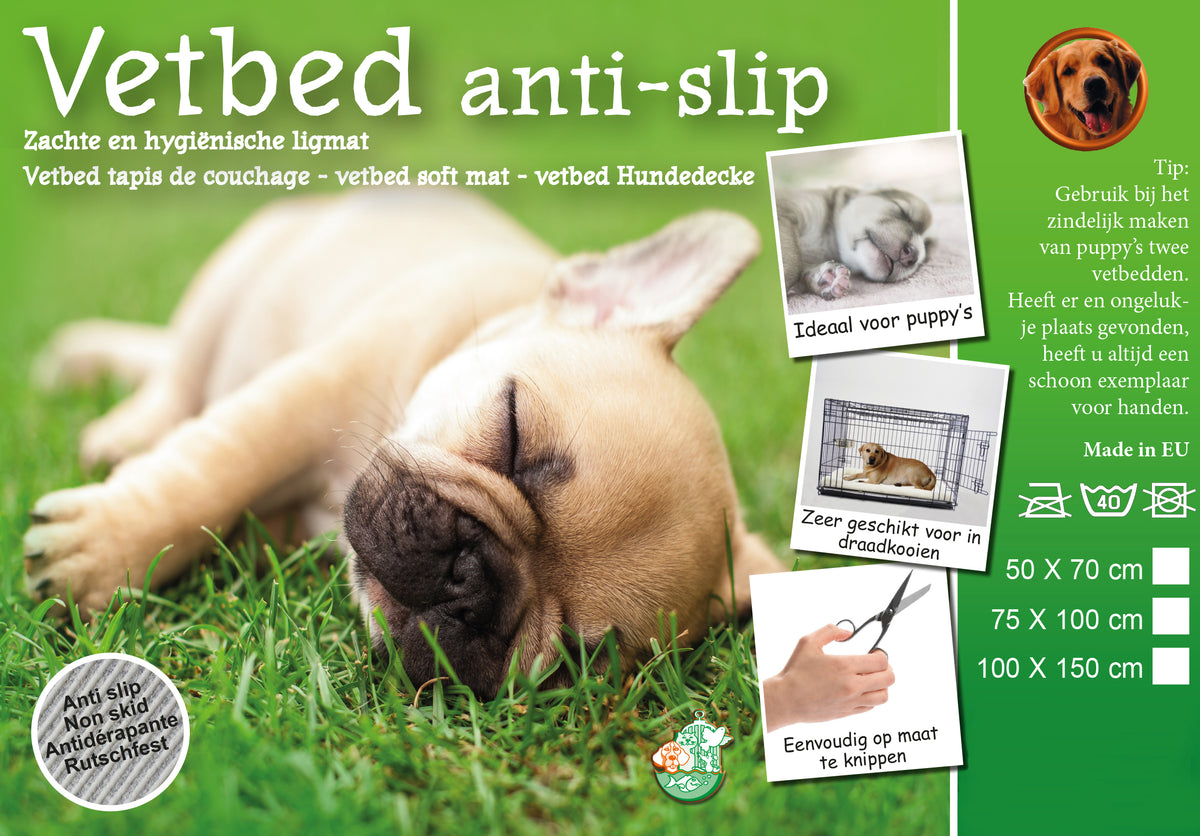 Boon vetbed anti-slip ongebiesd grijs, 100×75 cm. – afbeelding 7