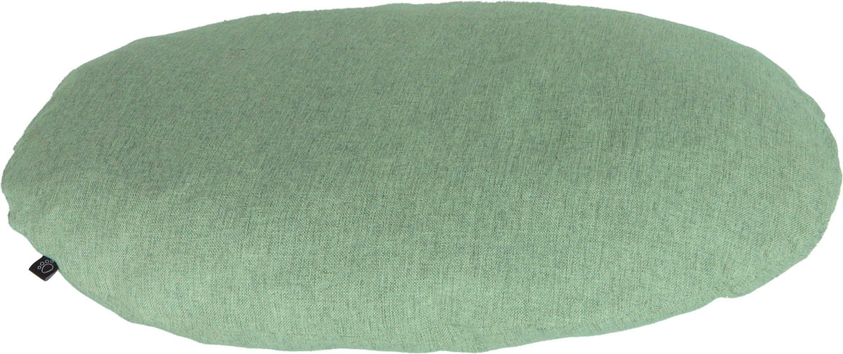 Boony ligkussen met rits groen 70 cm