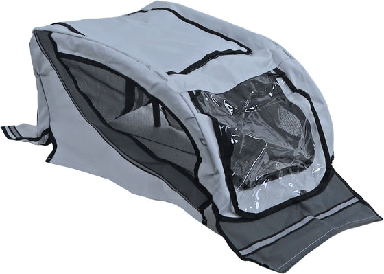 Boon bovendoek+frame voor runner 1 lichtgrijs/grijs black edition