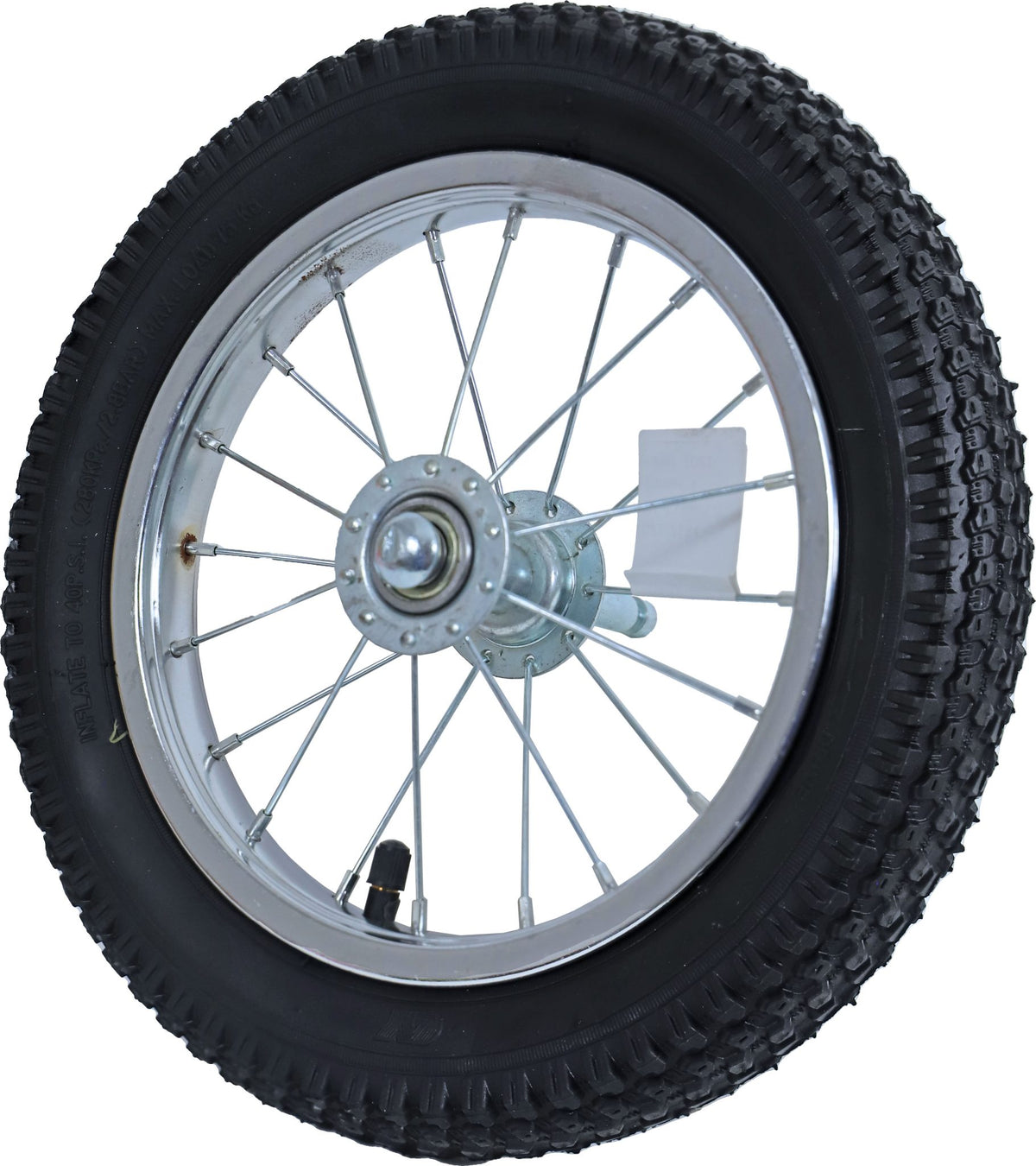 Boon wiel compleet met nop profiel voor fietskar Runner 1. (vanaf 2021)
