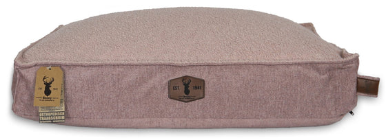 Boony est 1941 premium ligkussen orthopedisch misty rose 80x60x14cm