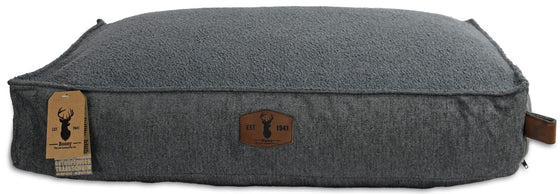 Boony est 1941 premium ligkussen orthopedisch shadow grey 80x60x14cm