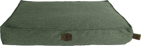 Boony ‘Est 1941’ premium Ligkussen orthopedisch frosty pine revived 100x70x17cm