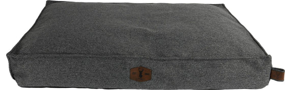 Boony ‘Est 1941’ premium Ligkussen orthopedisch charcoal veil revived 100x70x17cm