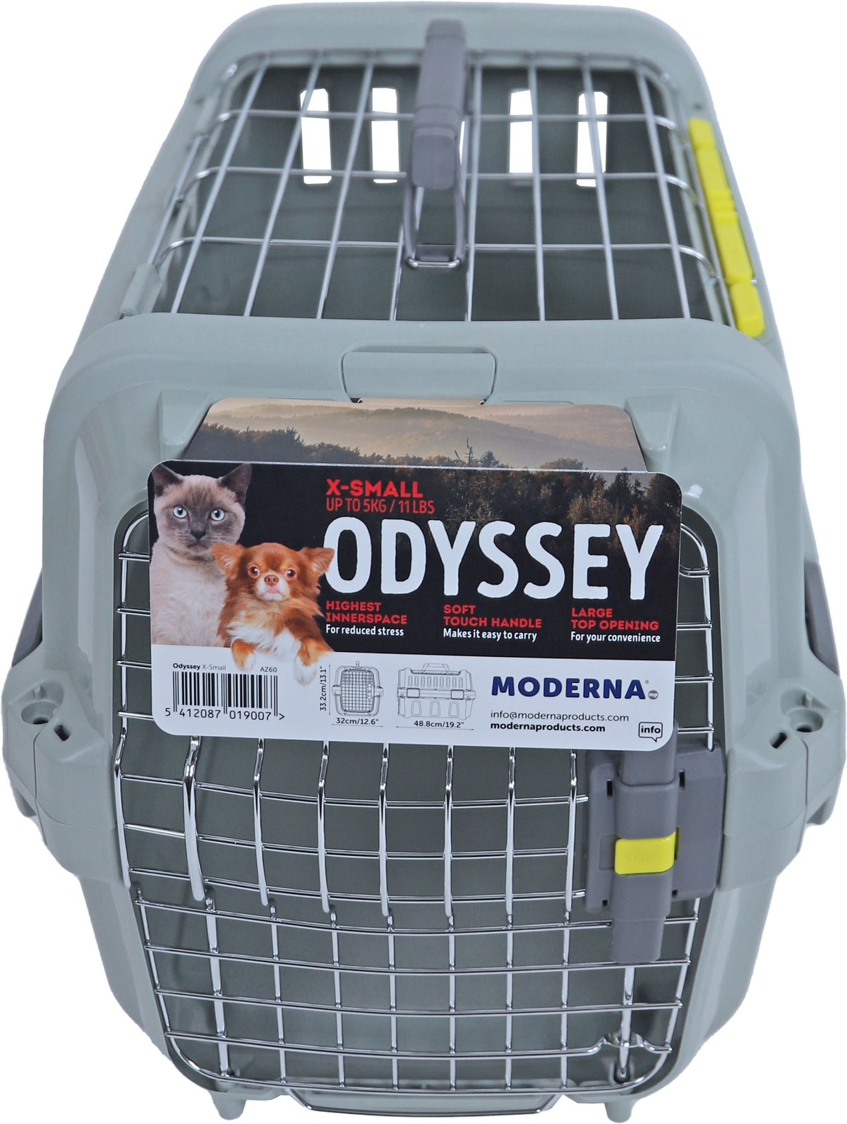 Moderna reismand Odyssey moss grey, X-small. – afbeelding 2