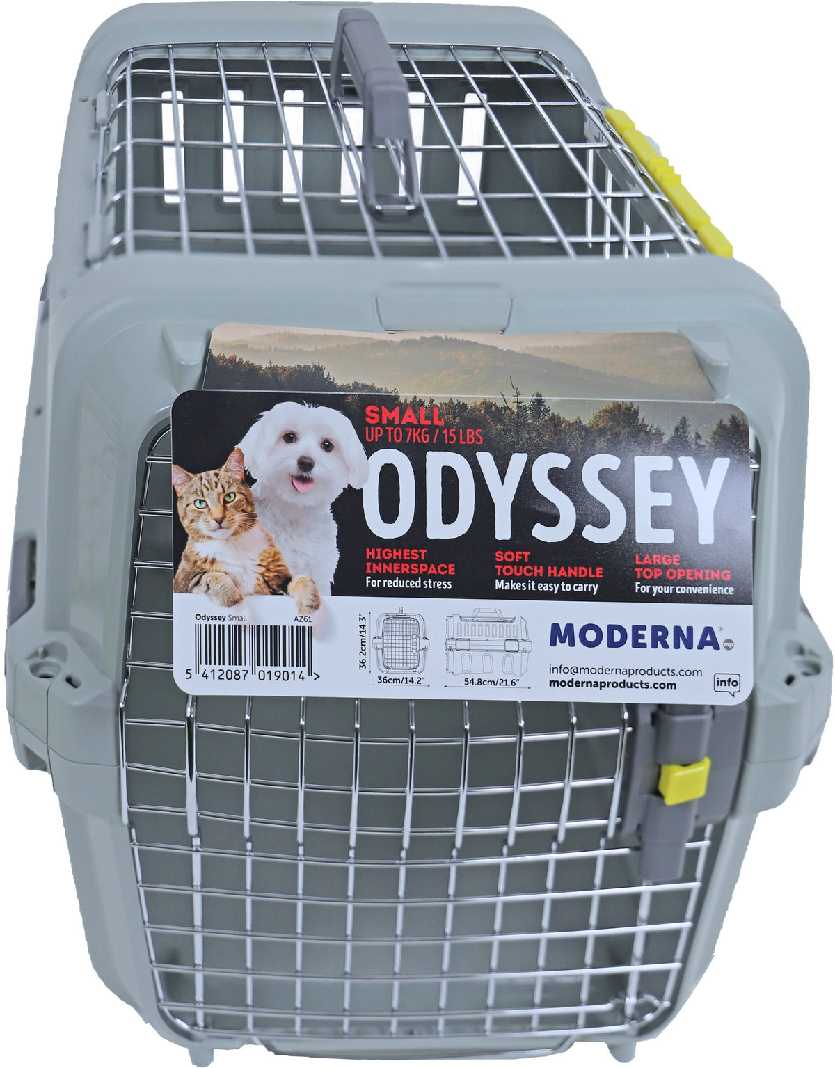Moderna reismand Odyssey moss grey, small. – afbeelding 7