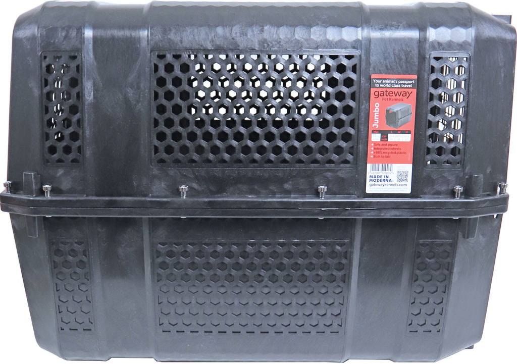 Moderna reiskennel Gateway black recycled, jumbo. – afbeelding 5