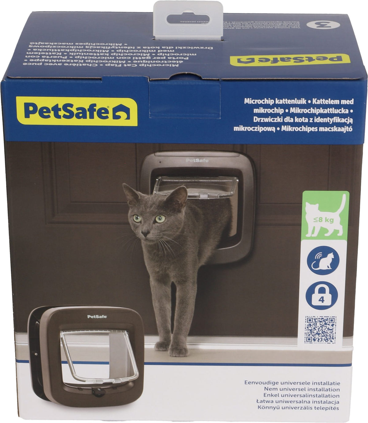 PetSafe kattendeur microchip, bruin. PPA-19-16811